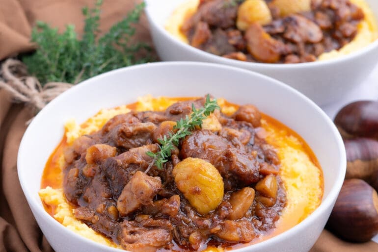Chestnut ragout recipe