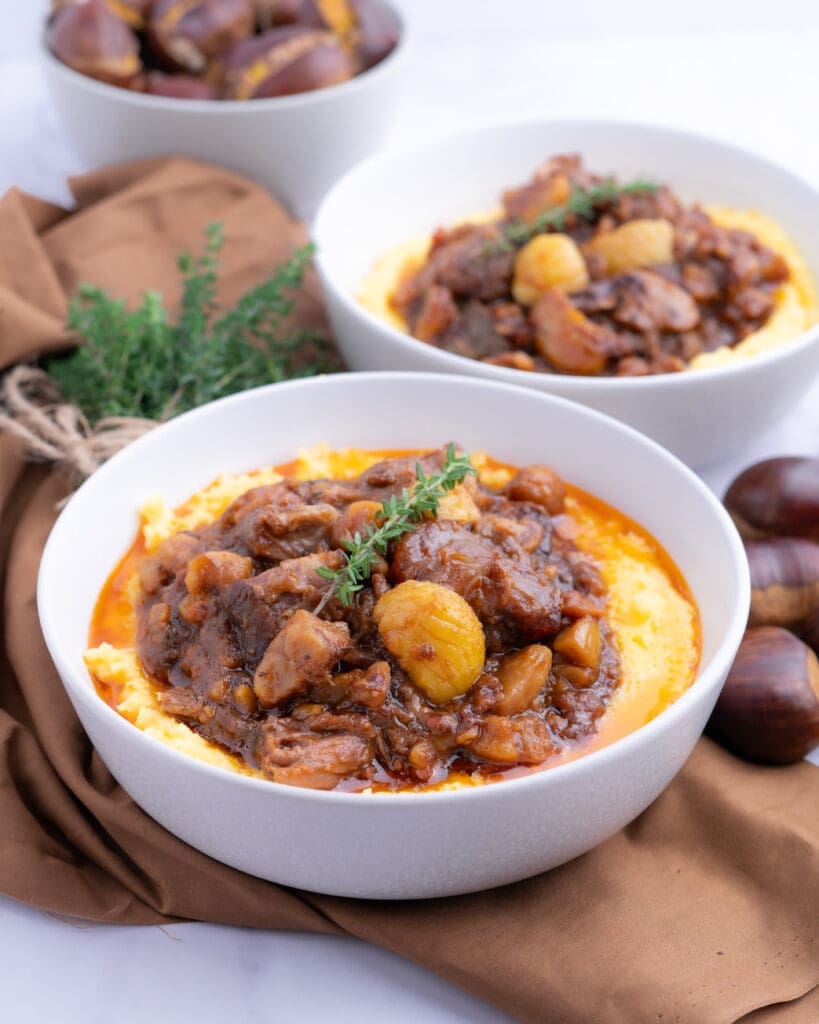 Chestnut ragout recipe